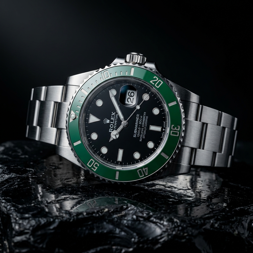 Pre-Owned Rolex Submariner Kermit Green 126610LV - Buy Authenticated at $9,625.00